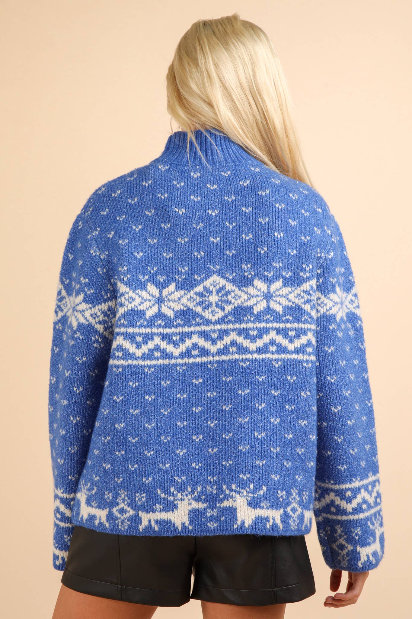 Nordic Holiday Sweater Top