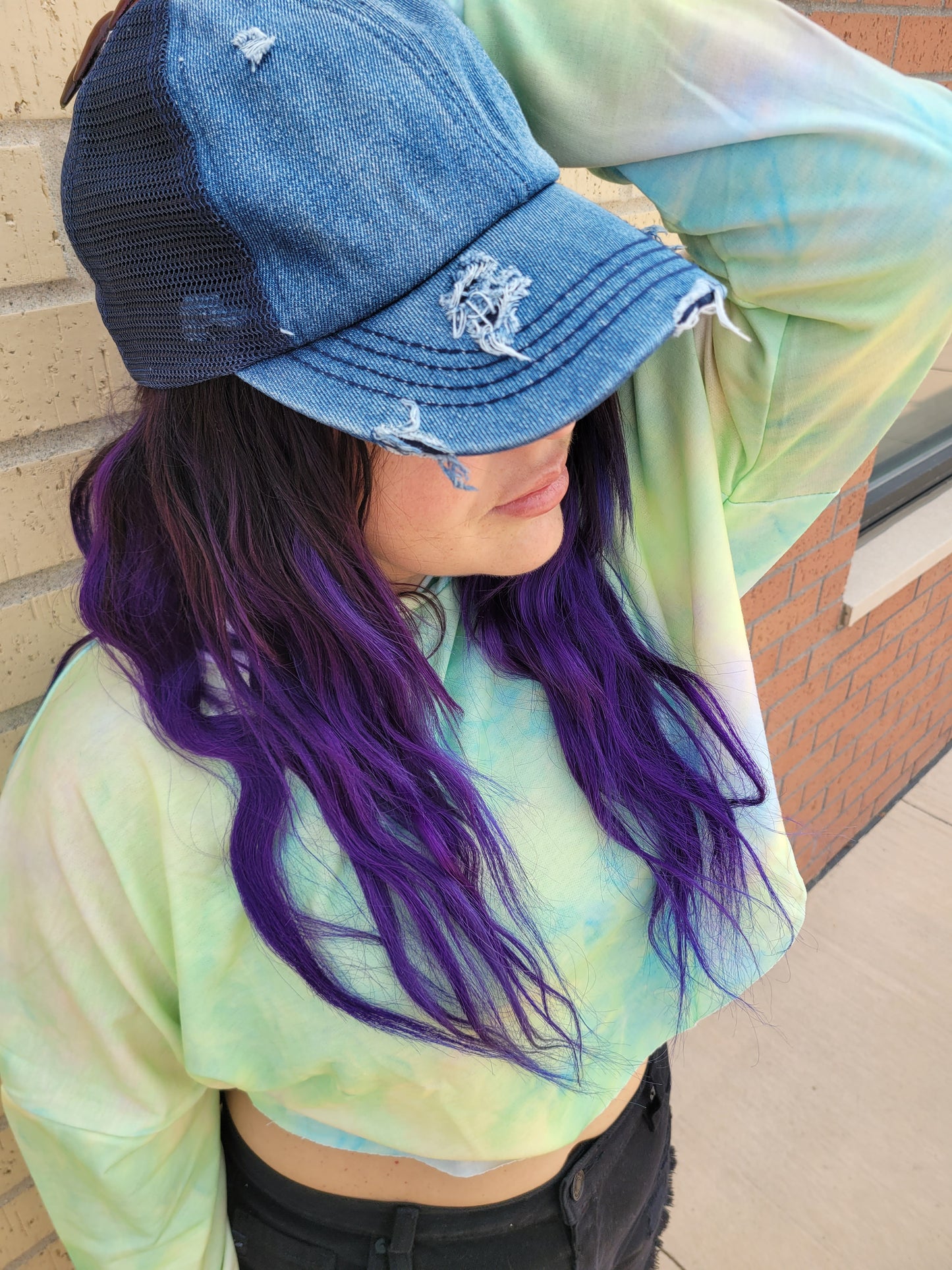 CC Pony Hat: Denim/Navy