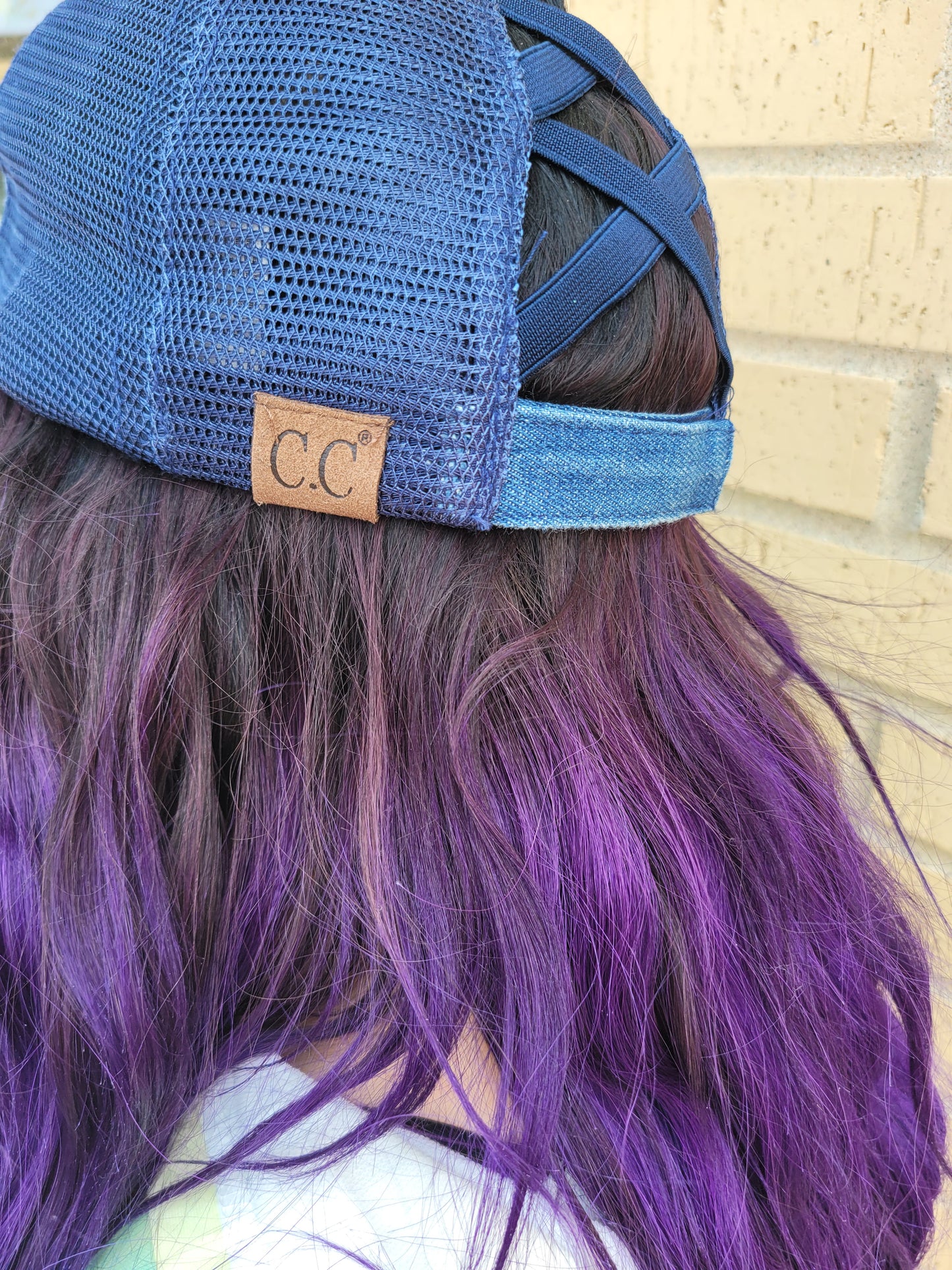 CC Pony Hat: Denim/Navy