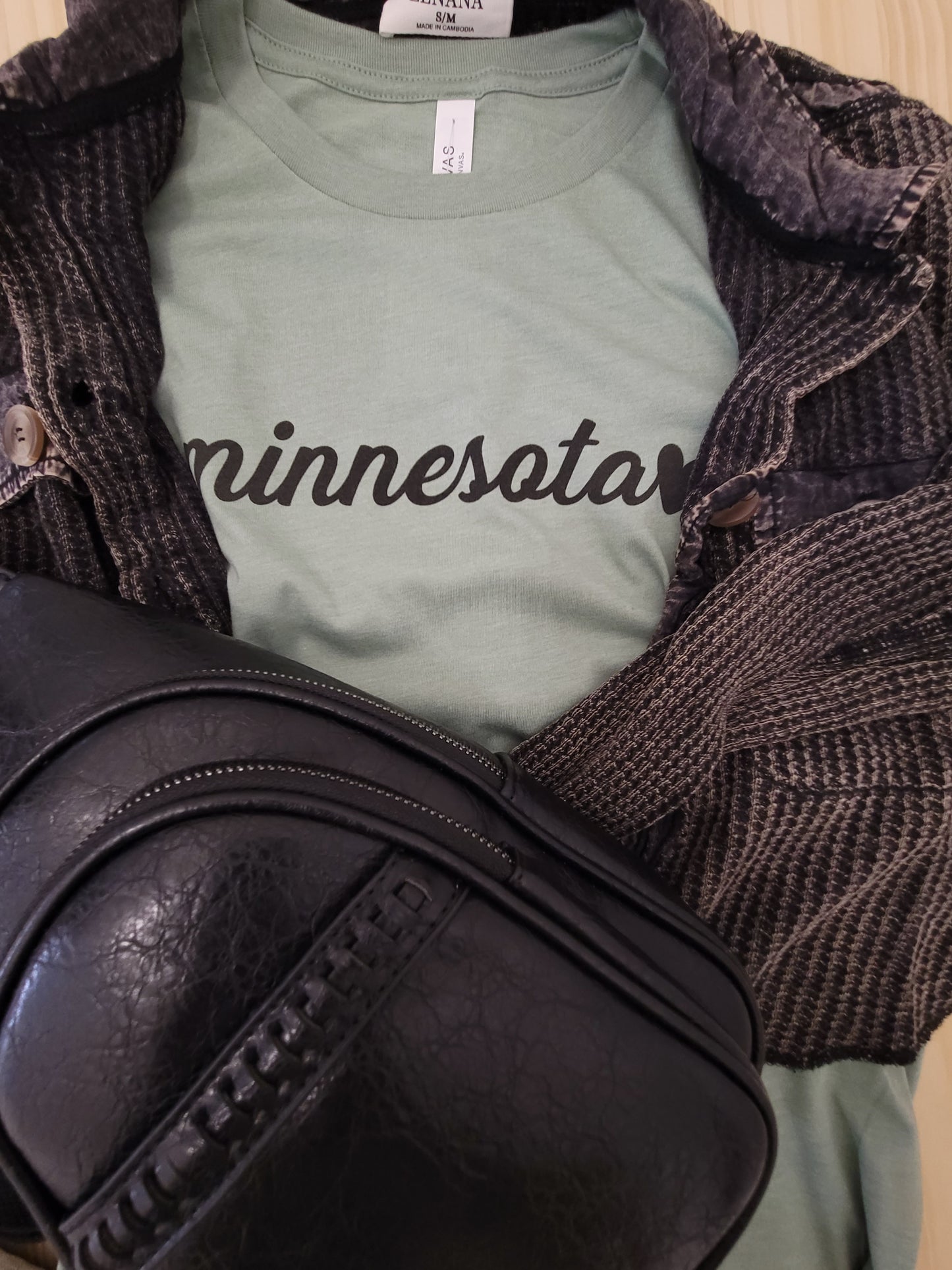 Minnesota Tee: Sage