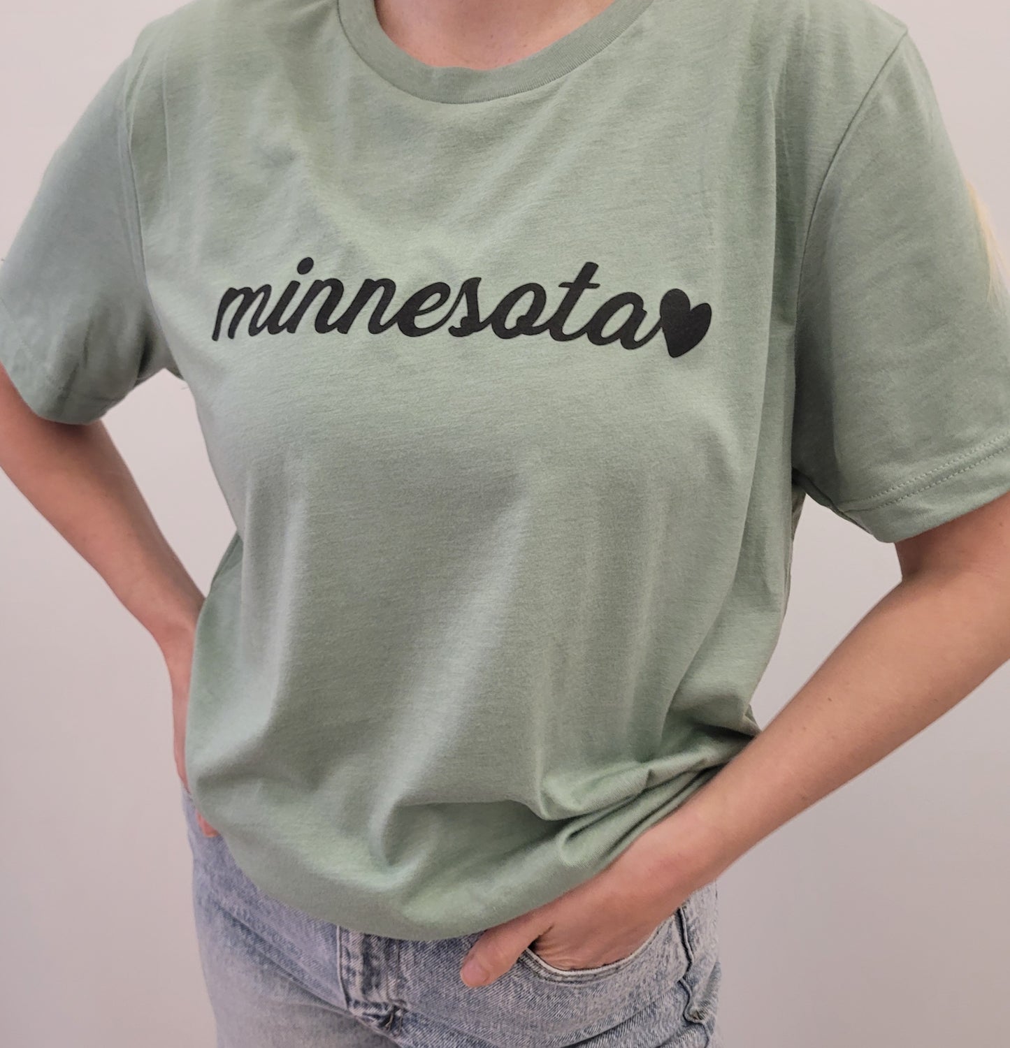 Minnesota Tee: Sage