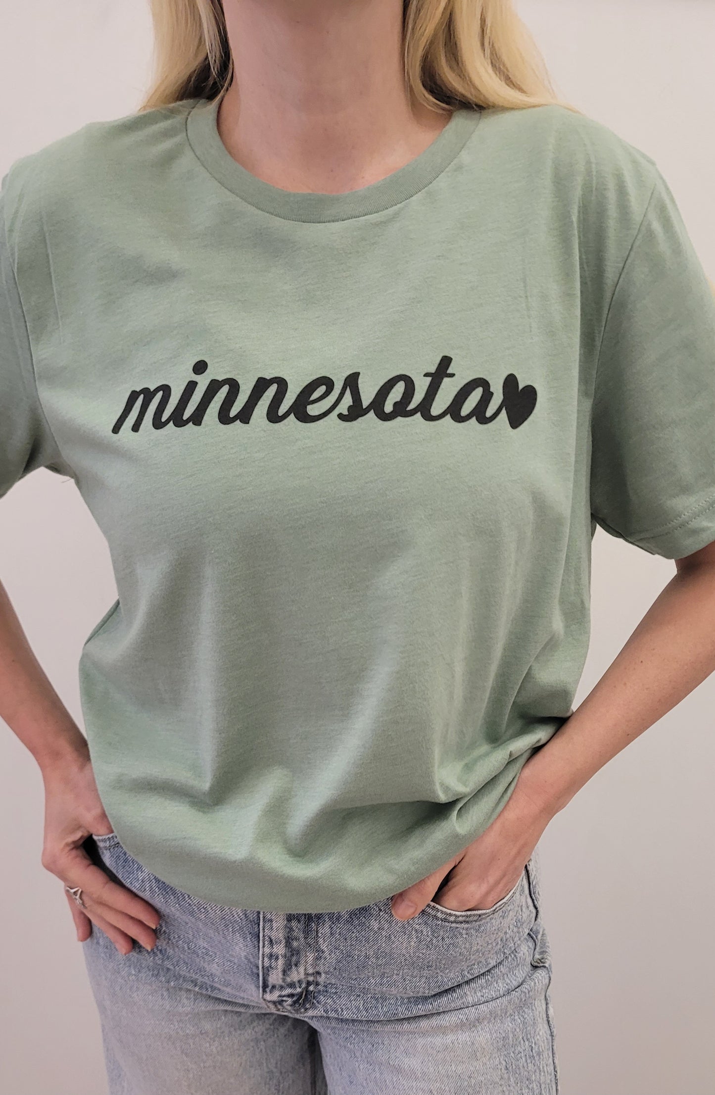 Minnesota Tee: Sage
