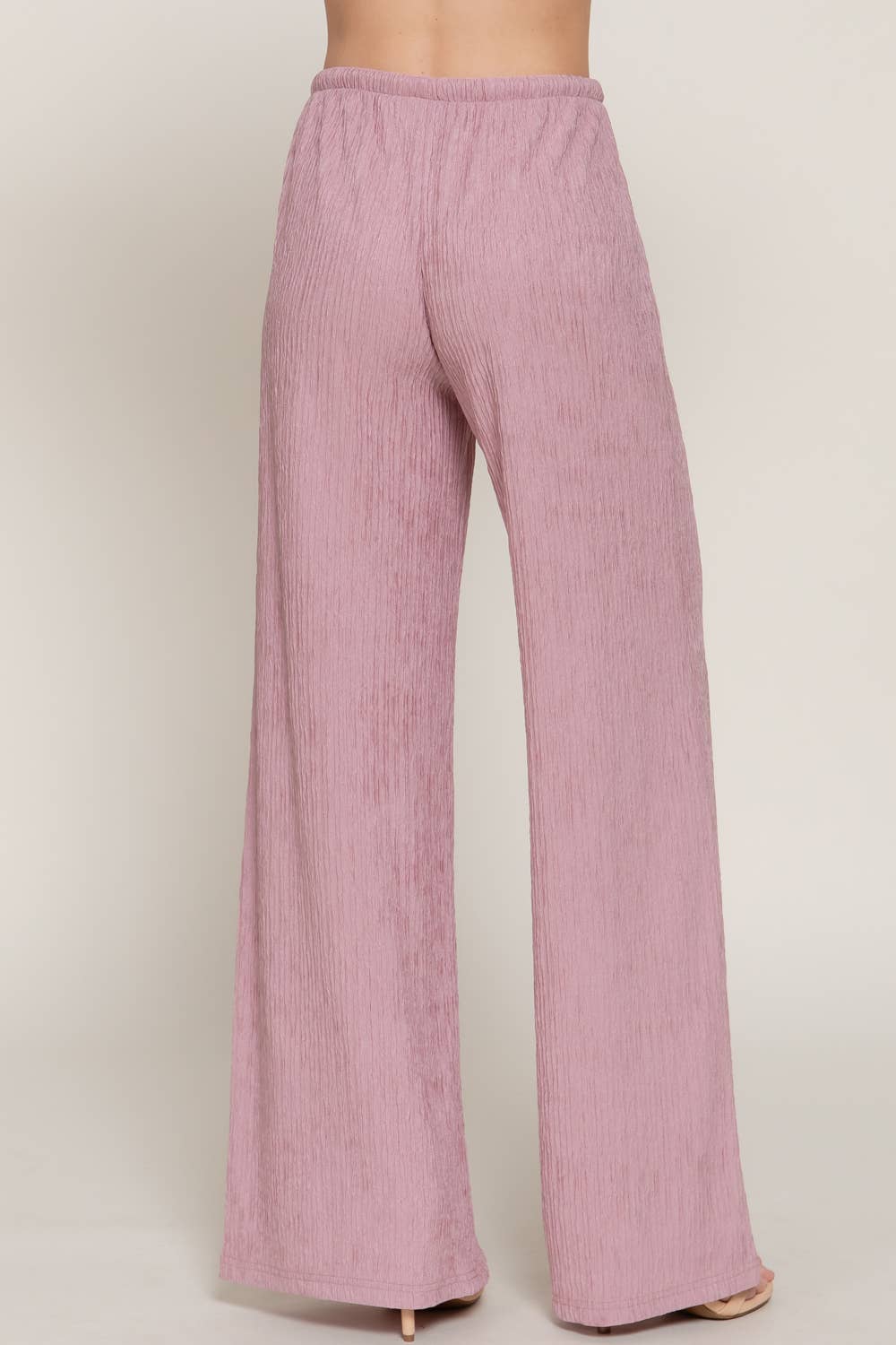 Crinkle Knit Pants