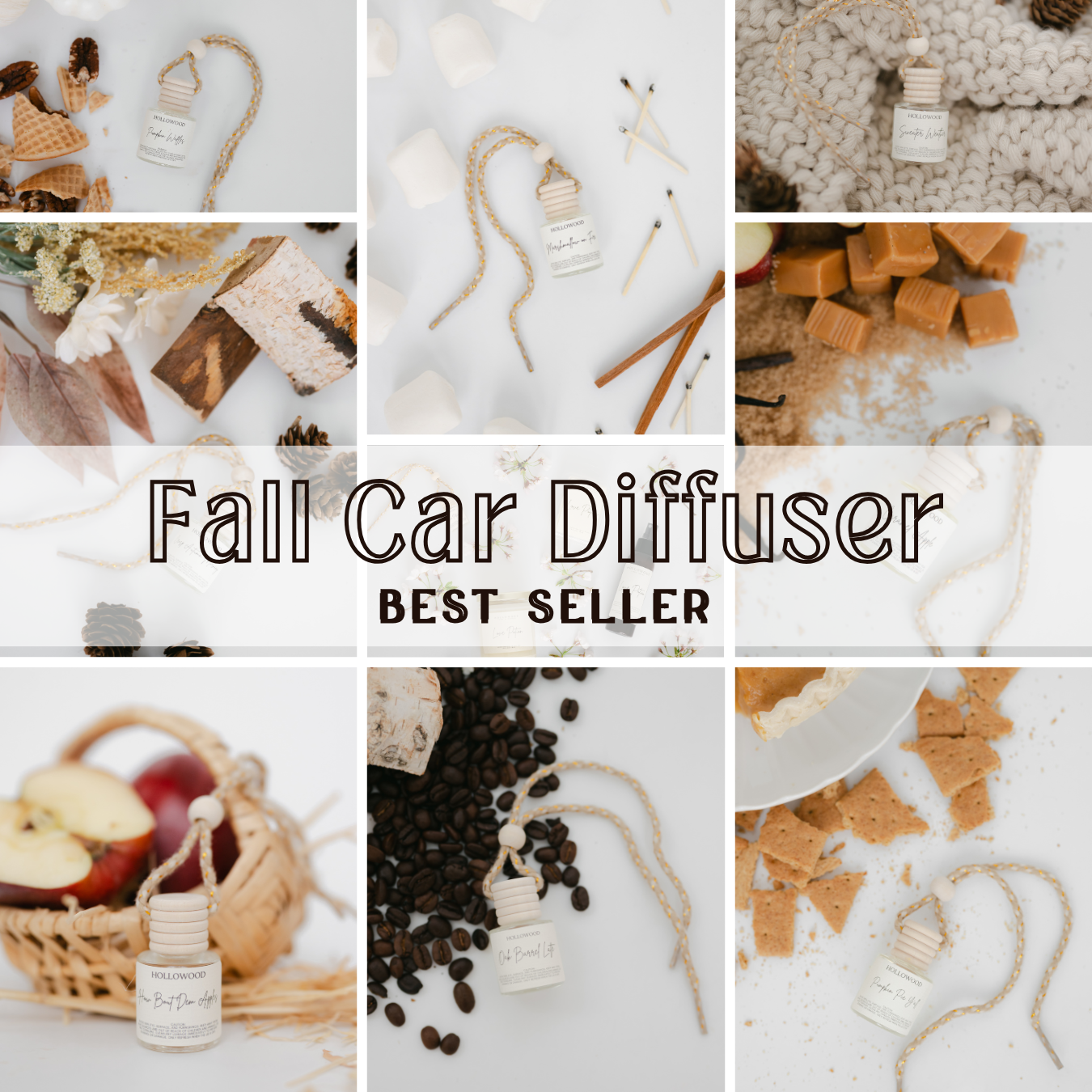 FALL CAR DIFFUSERS: Oak Barrel Latte