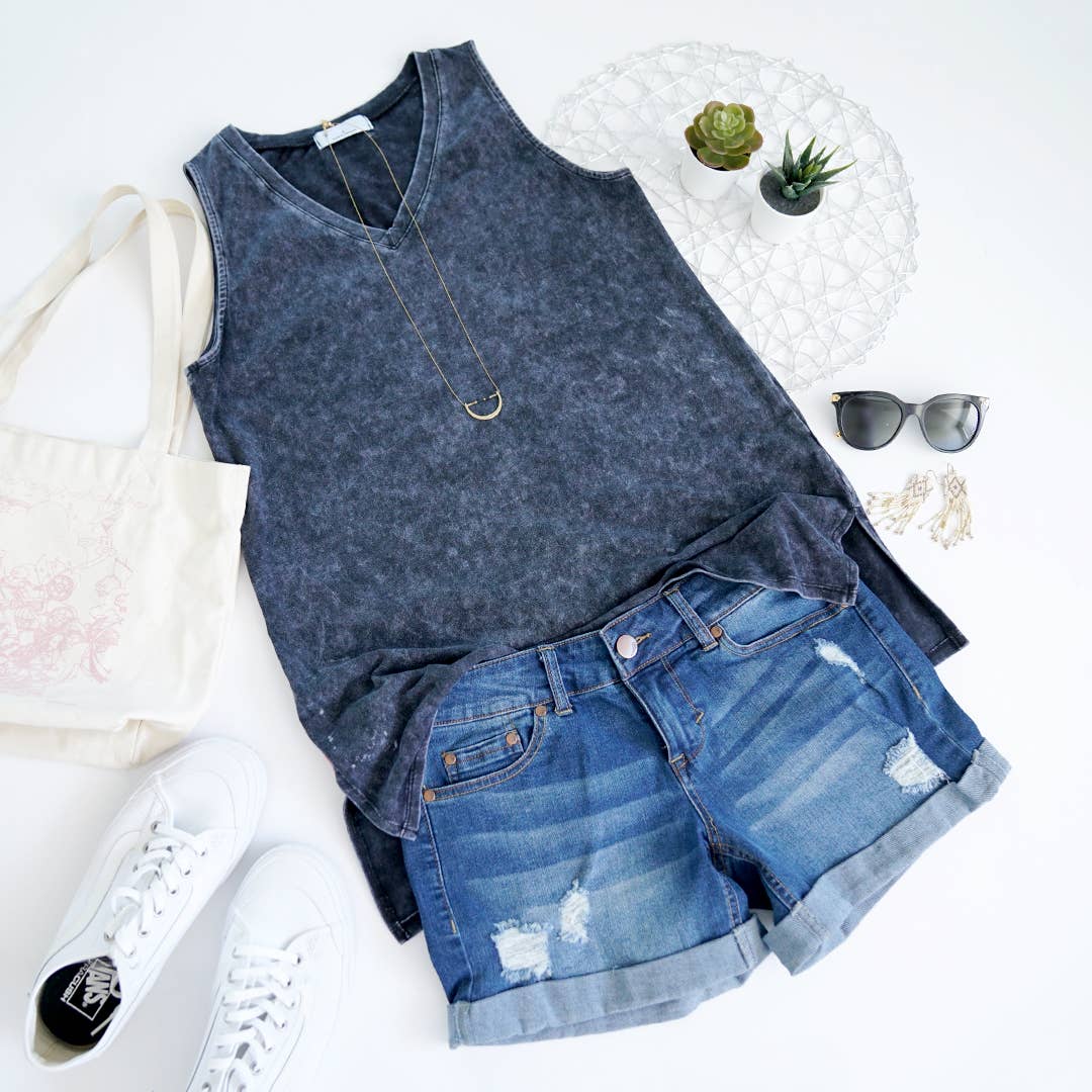 Mineral Wash Tank Top