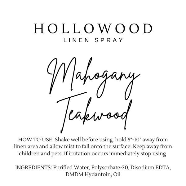 TEAKWOOD & MAHOGANY | MEN’S COLLECTION: 8 OZ