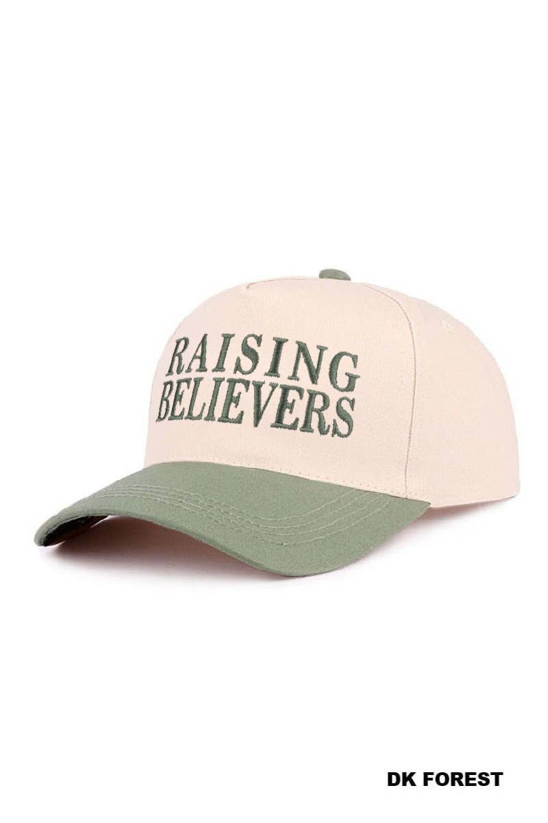 Raising Believers Two Tone Cotton Hat