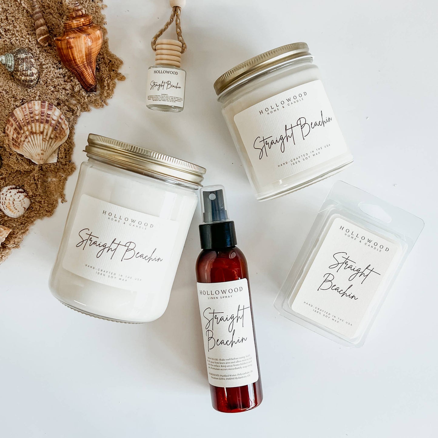 STRAIGHT BEACHIN | LINEN SPRAY | SUMMER