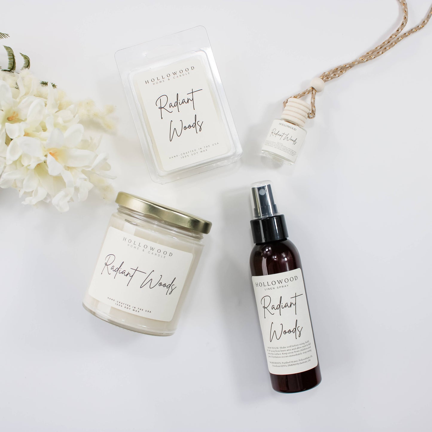 RADIANT WOODS | SPRING | 8-OUNCE CANDLE: 8 OUNCE