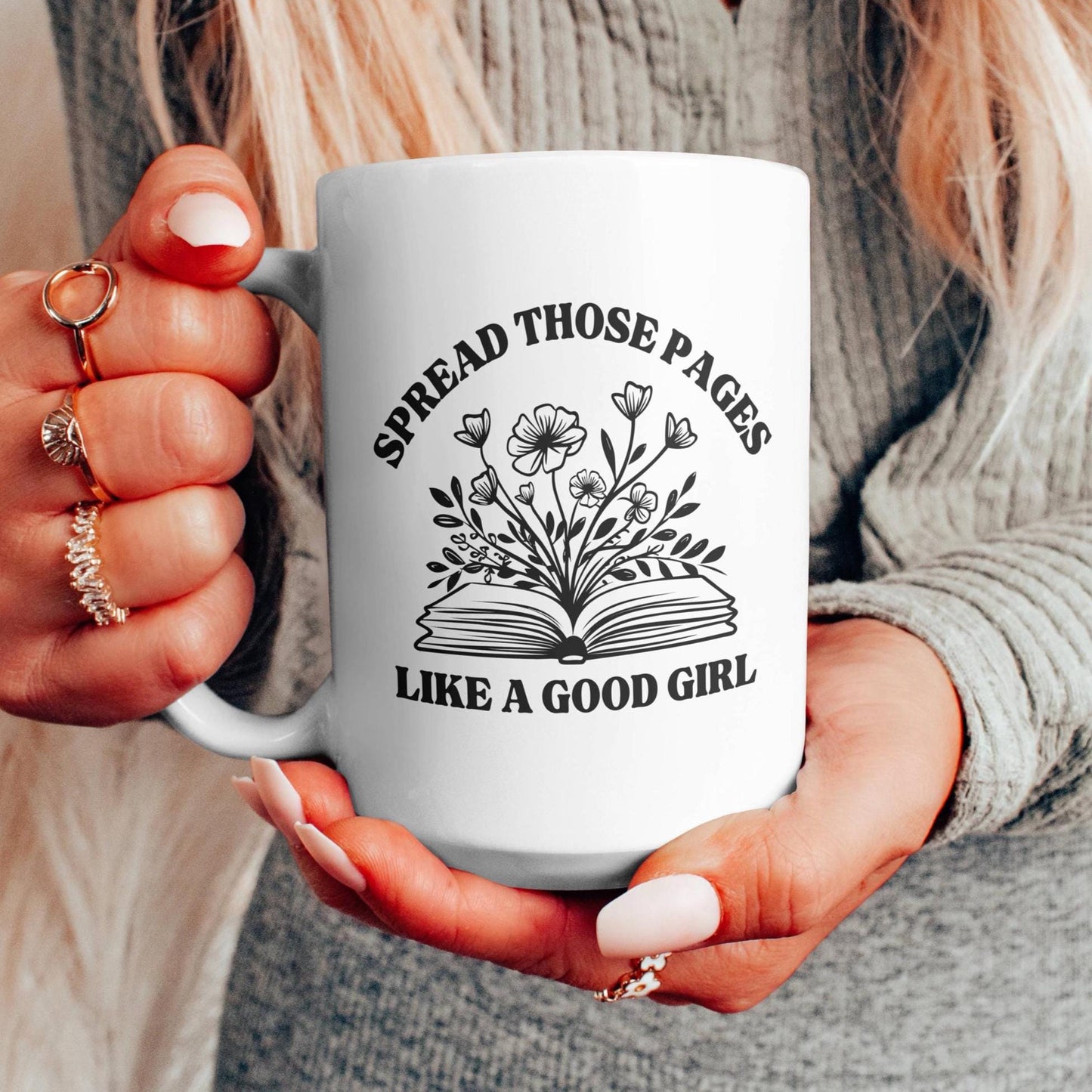 Spread Those Pages Mug