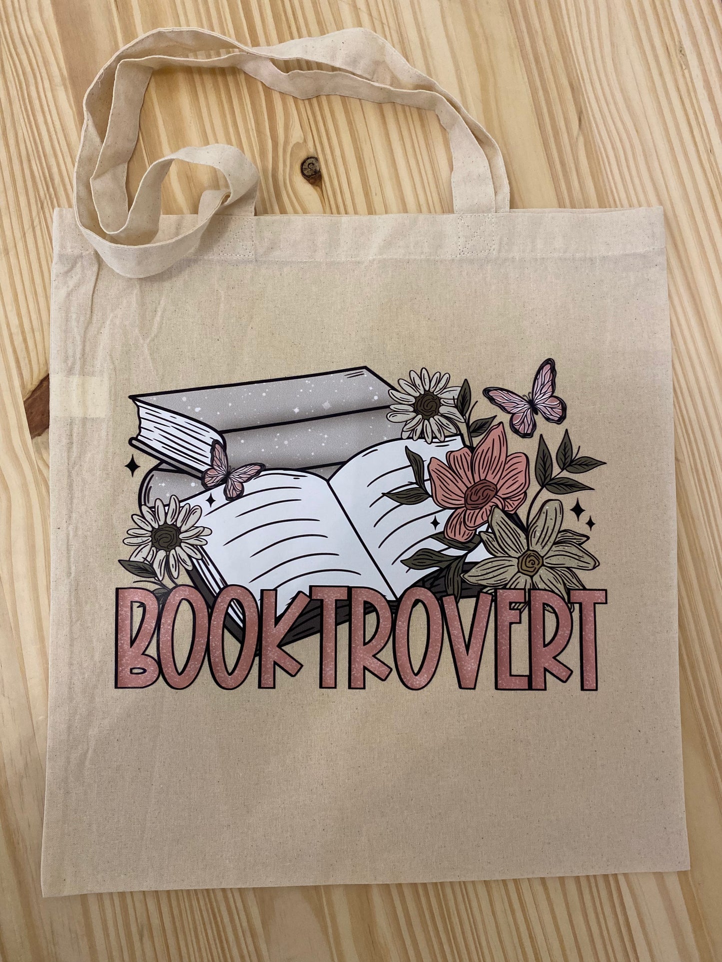 Booktrovert Canvas Bag