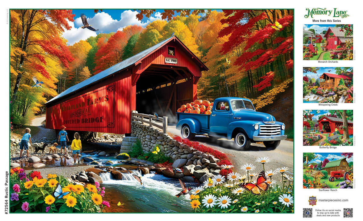Rustic Passage 1000 Piece Jigsaw Puzzle