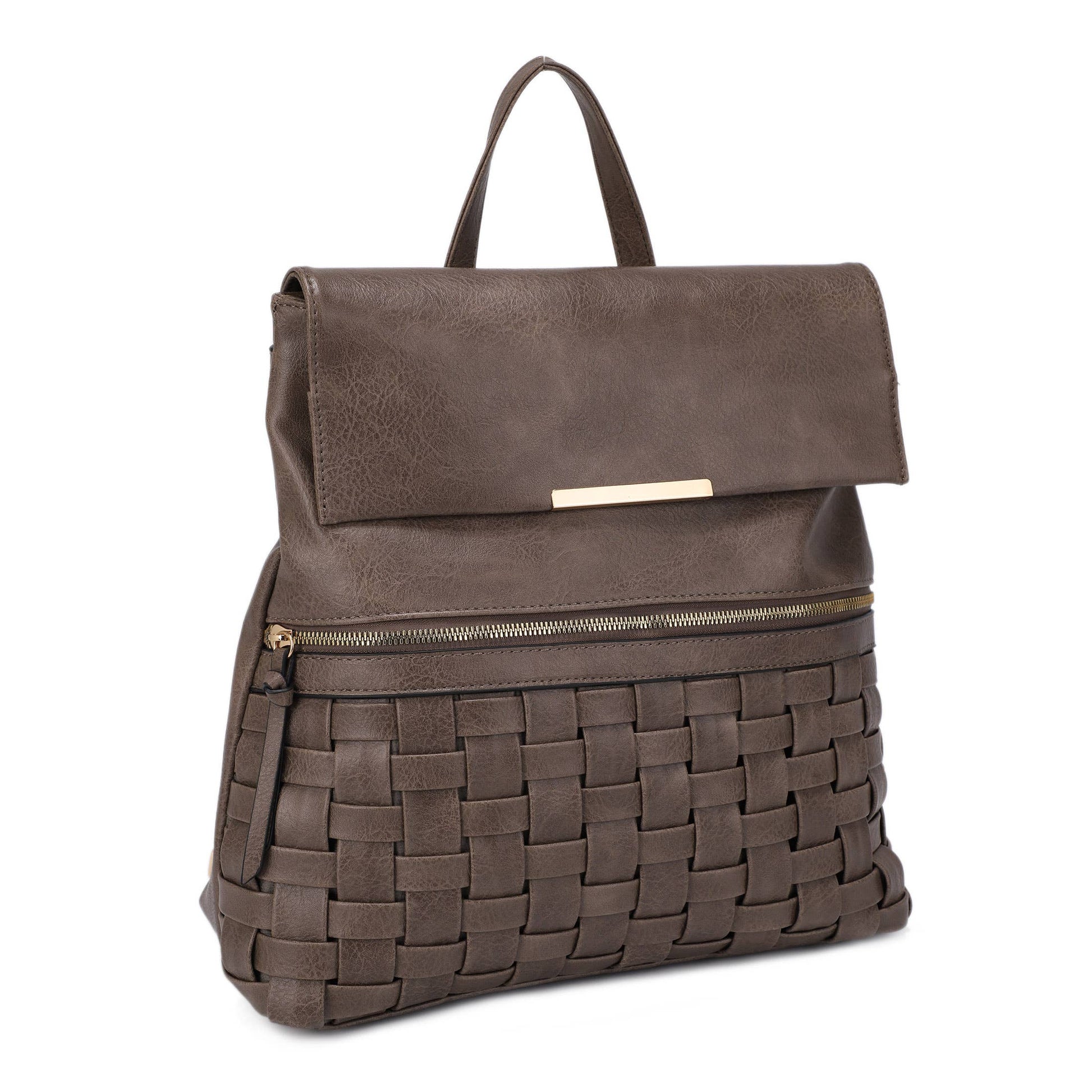 ALINA BACKPACK WITH WOVEN DETAIL
