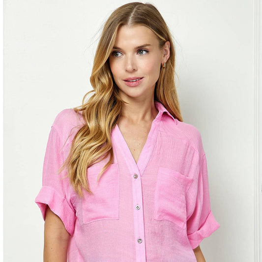 EASY BREEZE BUTTON DOWN SHIRT