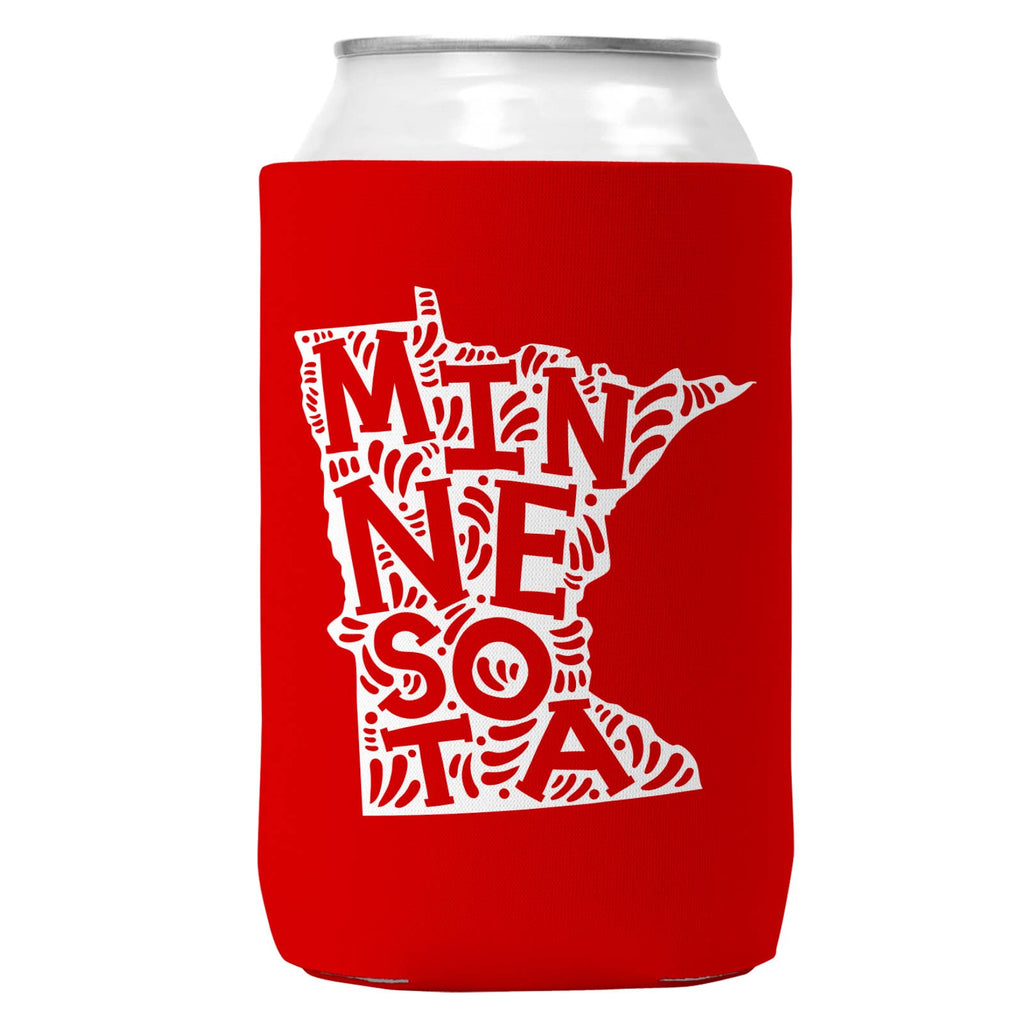 Minnesota Can Coozie Cooler: 12oz Cans