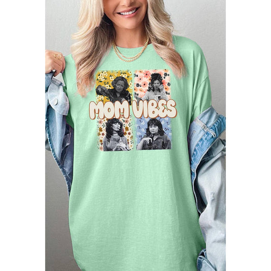 Retro 90' Mom Vibes  T Shirt
