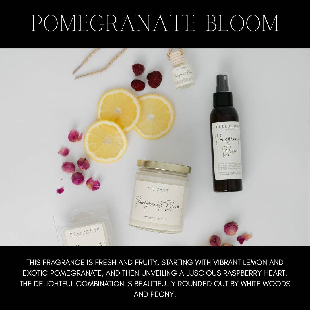 POMEGRANATE BLOOM | SPRING | 8 OZ CANDLE: 8 Oz | 226 G