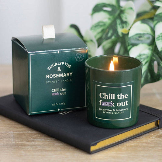 Chill the F Out Eucalyptus & Rosemary Candle