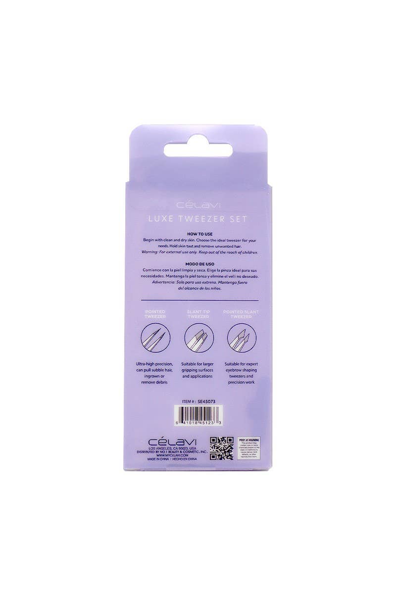 Luxe Tweezer Set