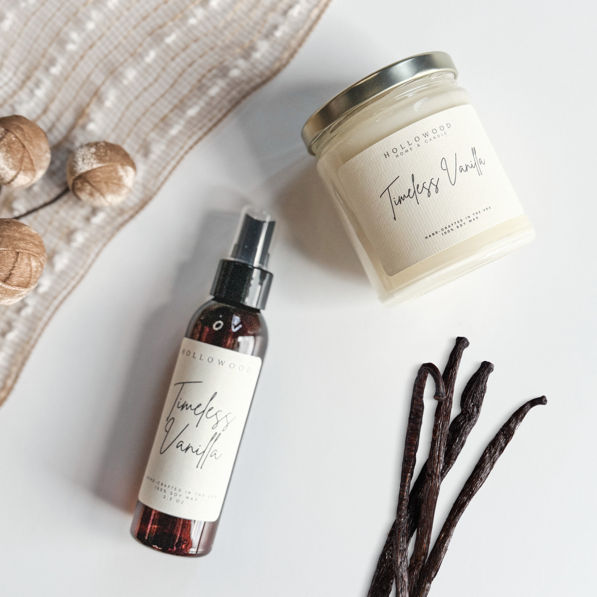 TIMELESS VANILLA | CANDLES: 8 OUNCE