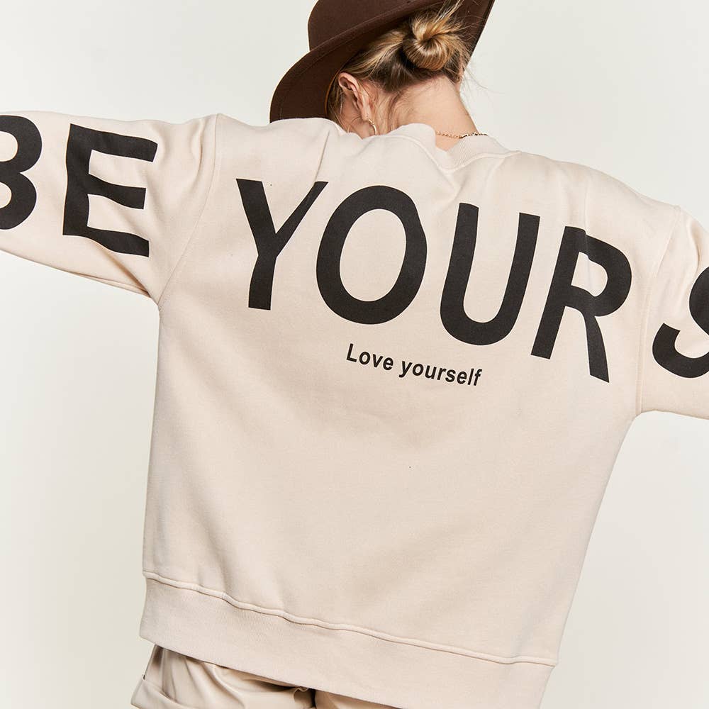Be Yourself Crewneck