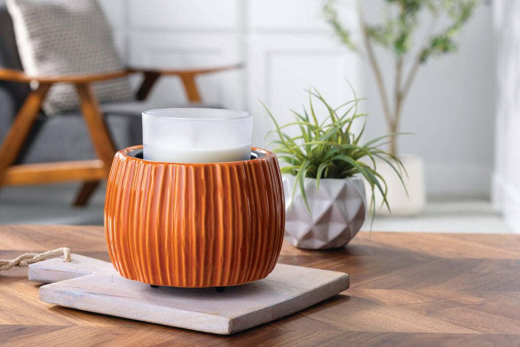 Harvest Pumpkin Crock Candle Warmer