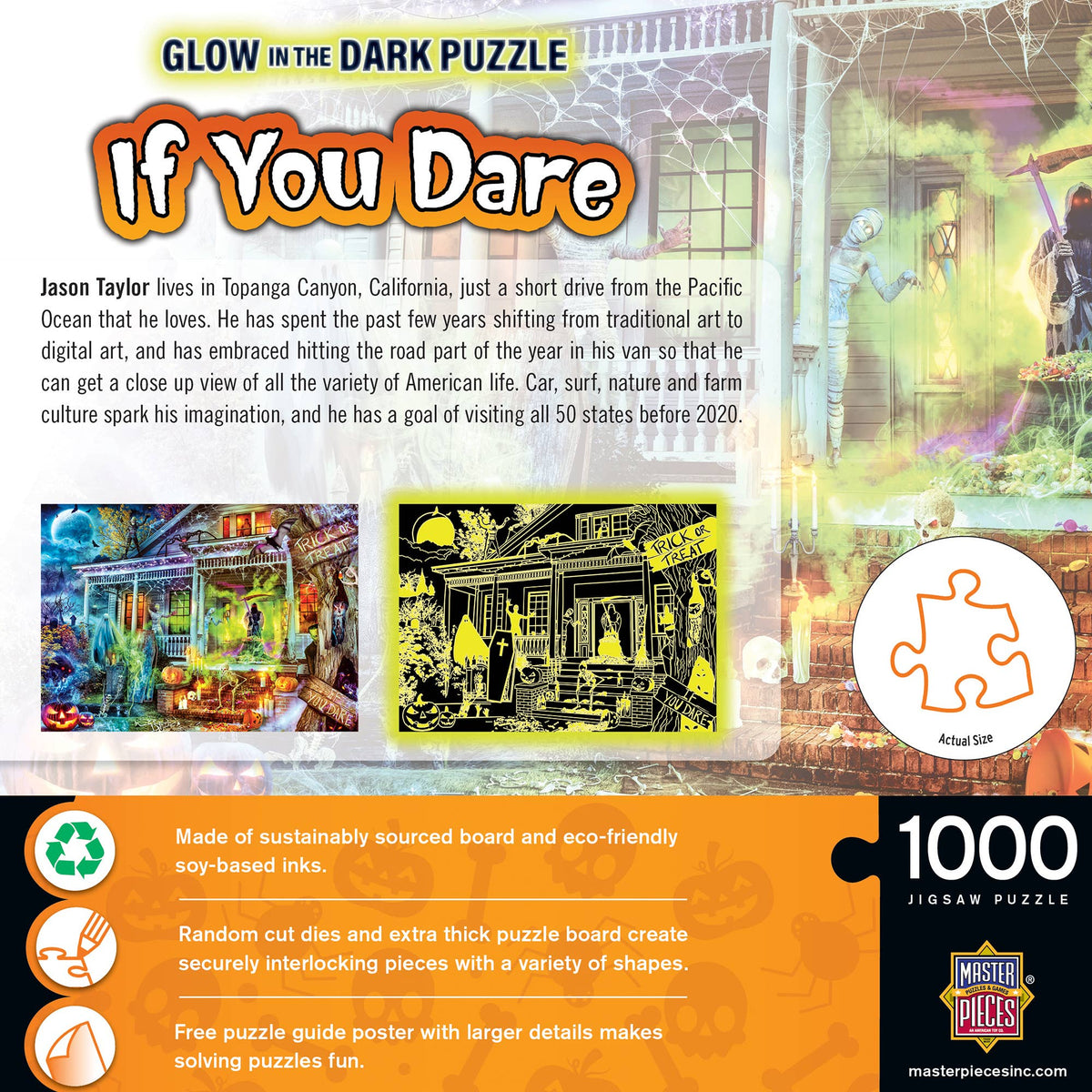 Glow in the Dark - If You Dare 1000 Piece Puzzle
