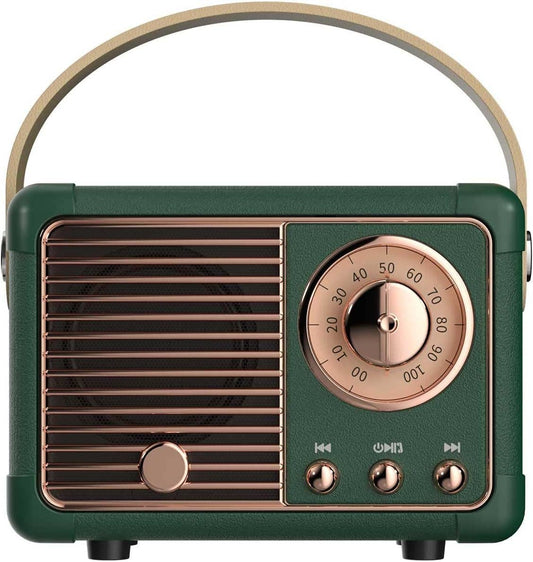 Vintage Bluetooth Speaker: Green