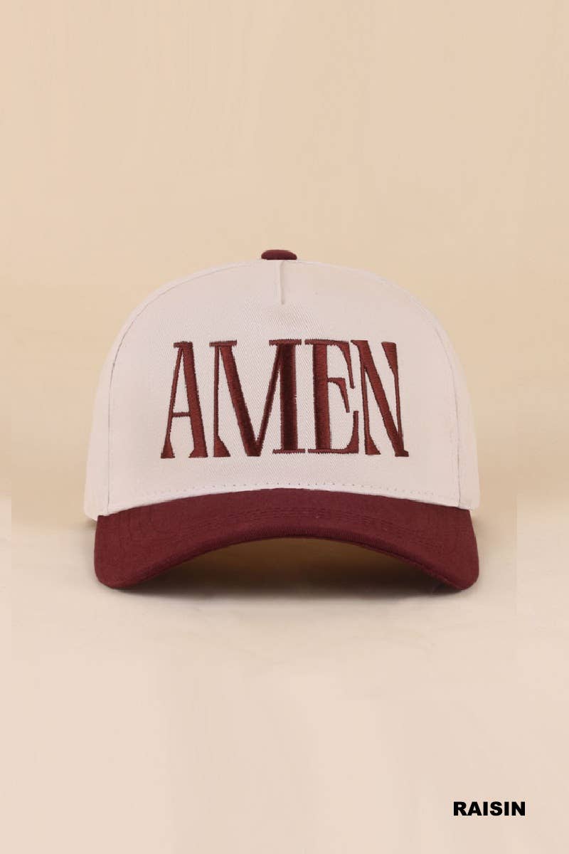 Amen Cotton Hat