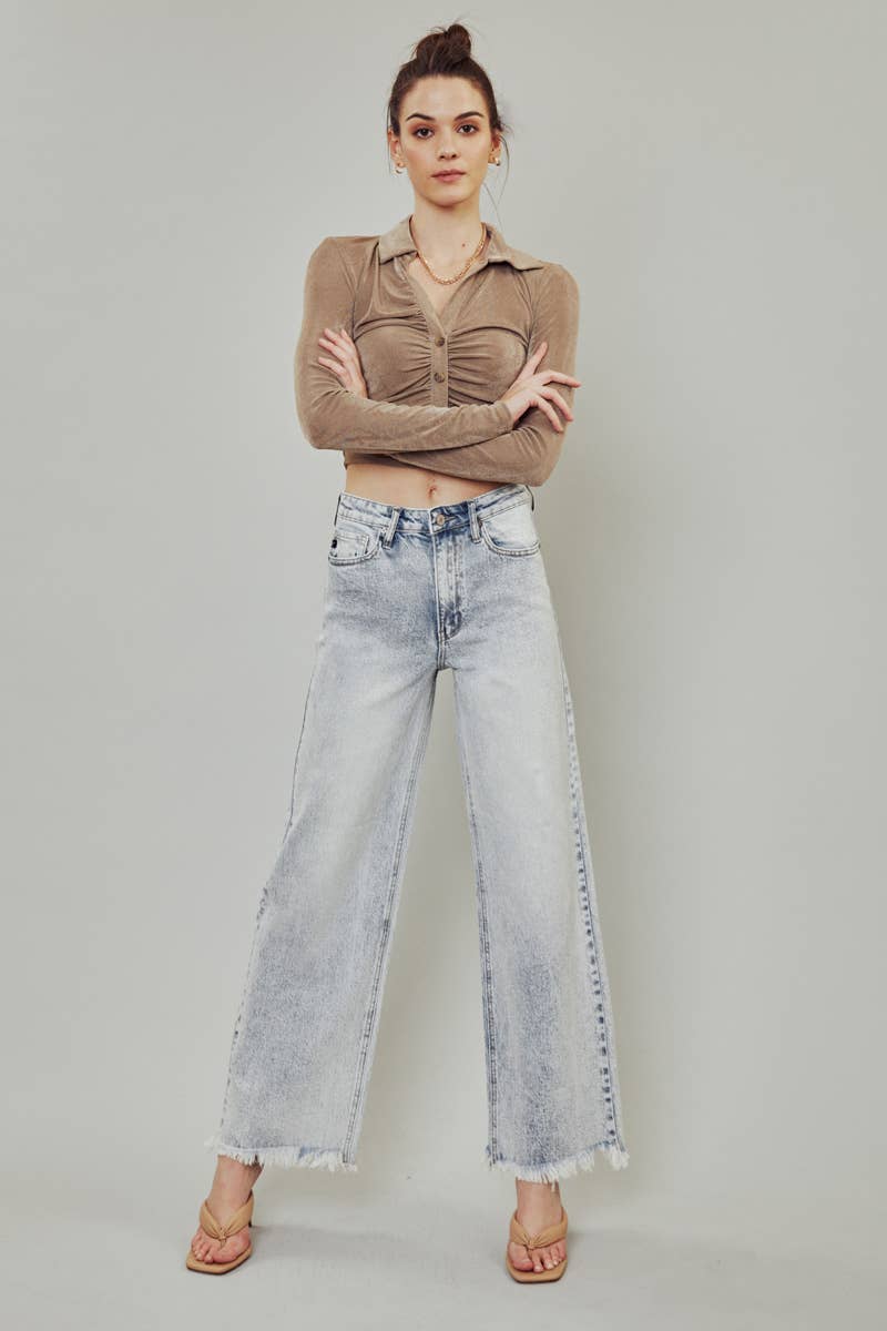 Kancan High Rise Wide Leg