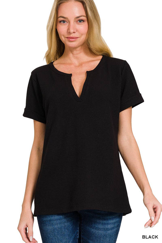 Waffle Henley