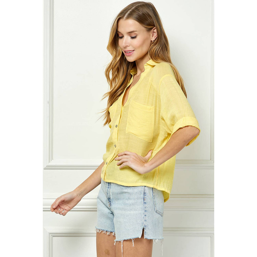 EASY BREEZE BUTTON DOWN SHIRT