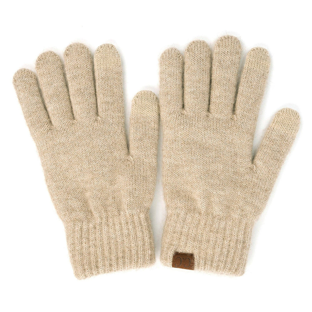CC Heather Classic Women's Gloves: Heather Beige