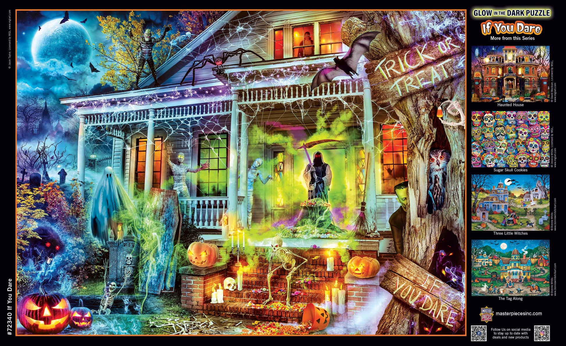 Glow in the Dark - If You Dare 1000 Piece Puzzle