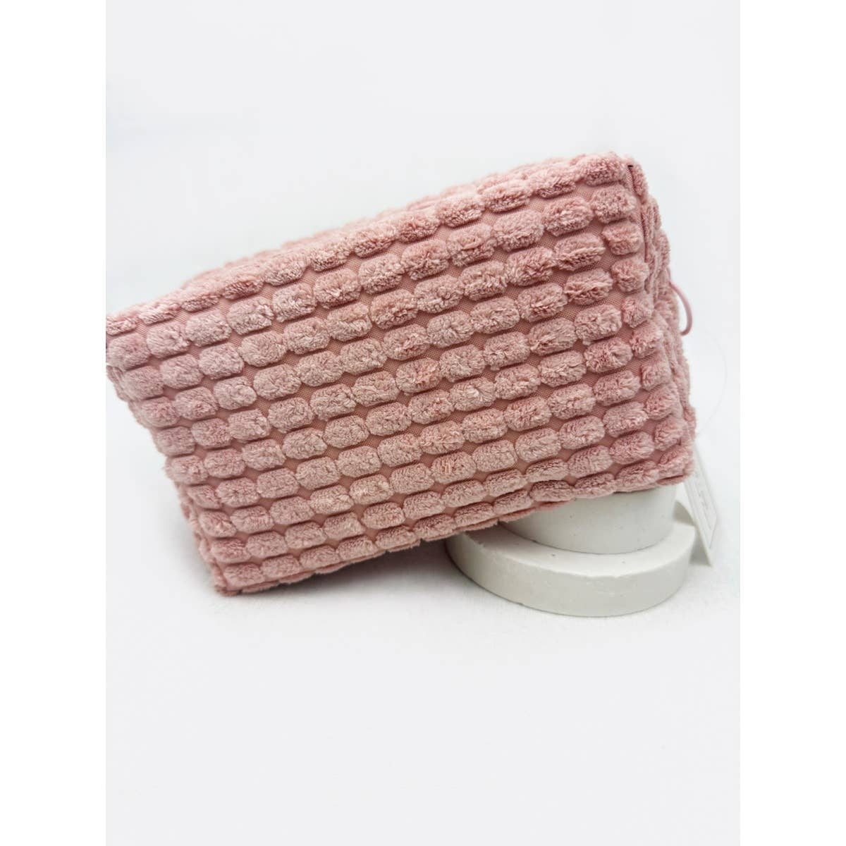 Soft Puff Textured Light Weight Cosmetic Bag