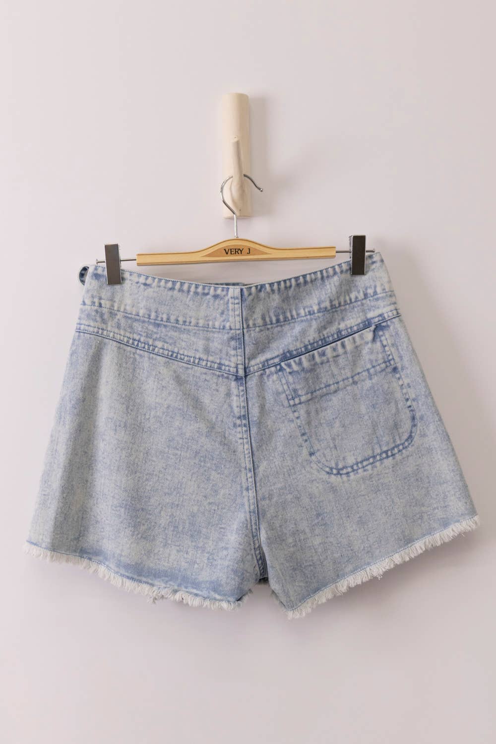 Washed Denim Skort