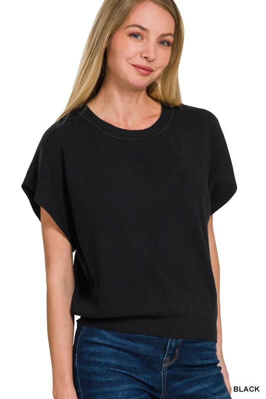 Short Sleeve Sweater