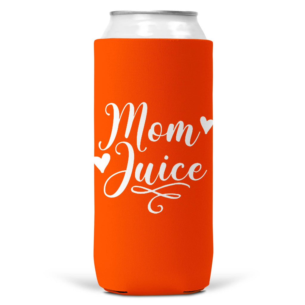 Mom Juice SLIM CAN Coozie: 12 oz