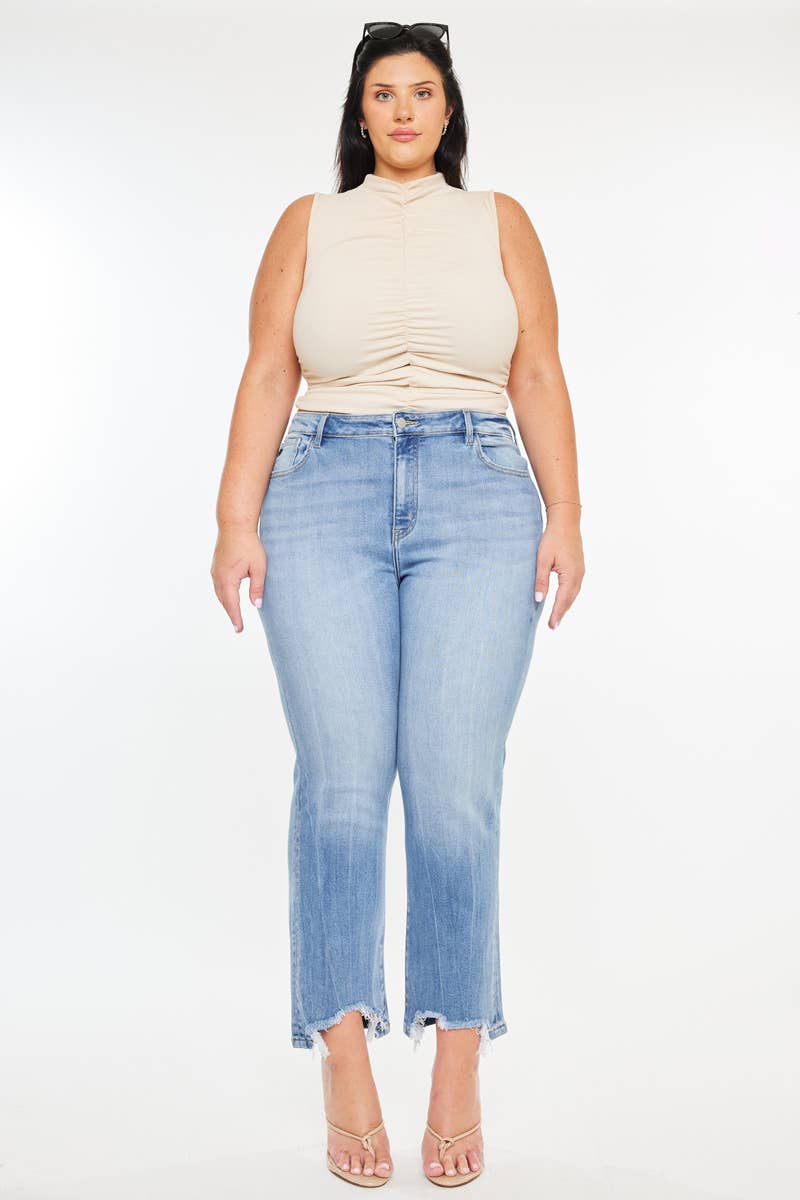 Kancan Plus High Rise Slim Crop