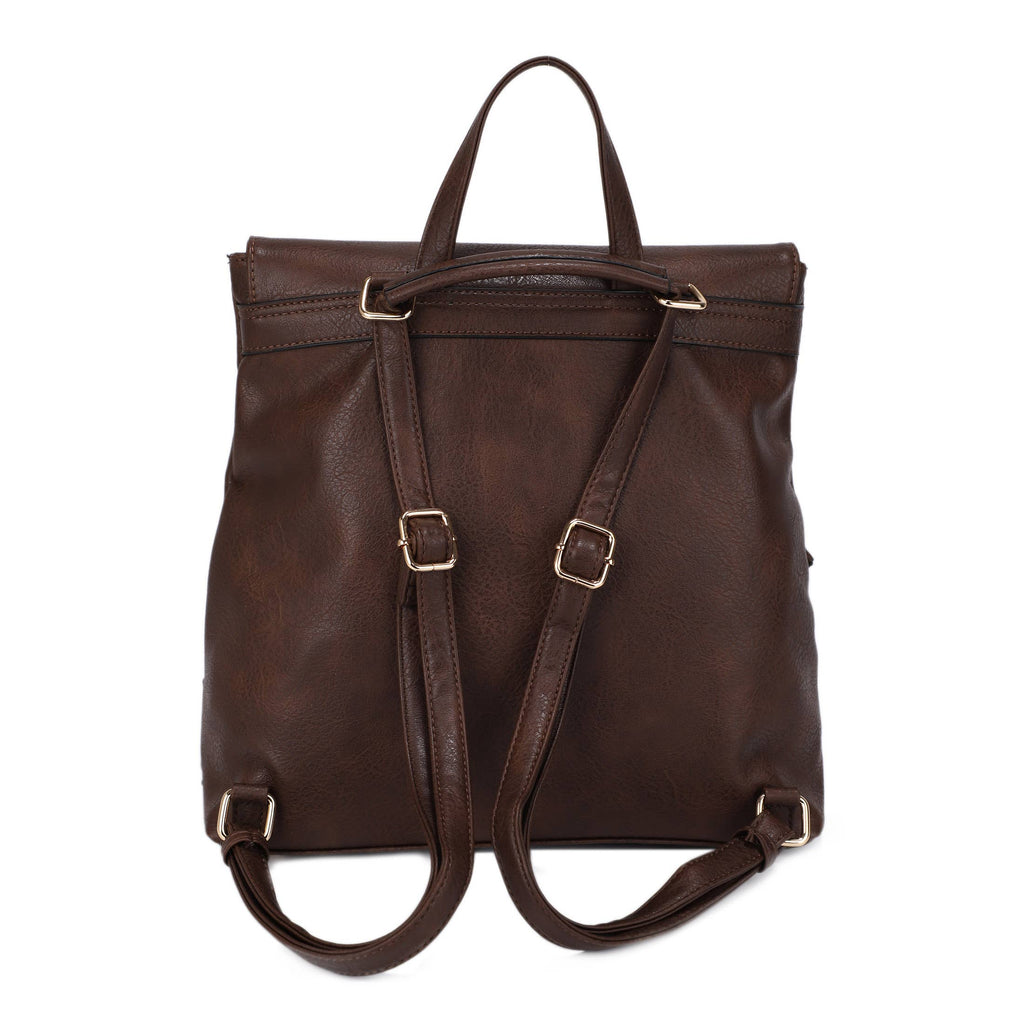 ALINA BACKPACK WITH WOVEN DETAIL