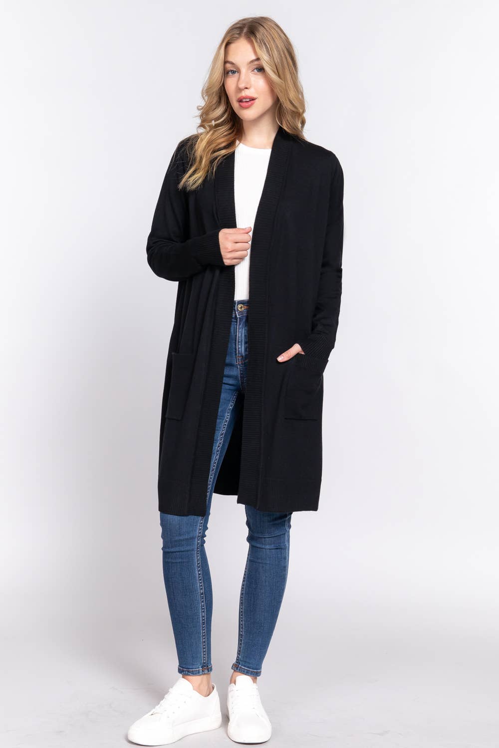 Tunic Sweater Cardigan