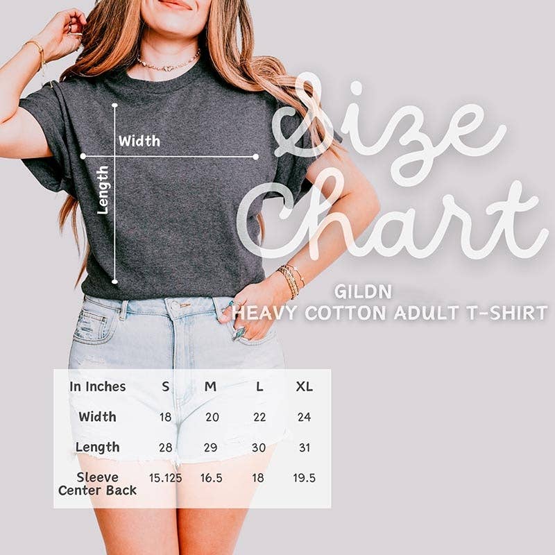 Beach Bum Graphic Heavy Cotton Tee: HEATHER ORCHID