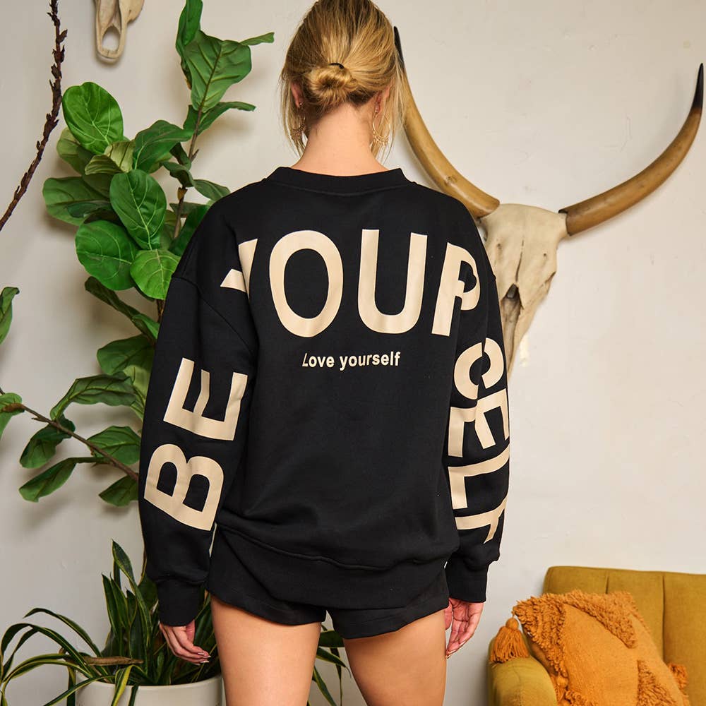Be Yourself Crewneck