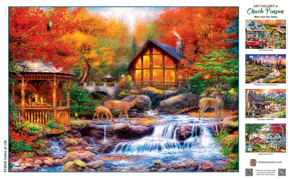 Colors of Life 1000 Piece Puzzle
