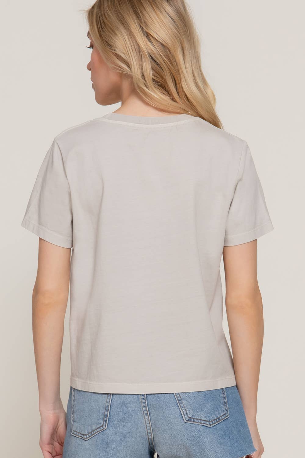 Short Sleeve Knit Top