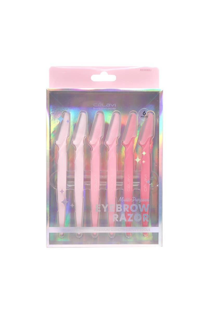 Pink Multi-Purpose Razor - 6 pcs