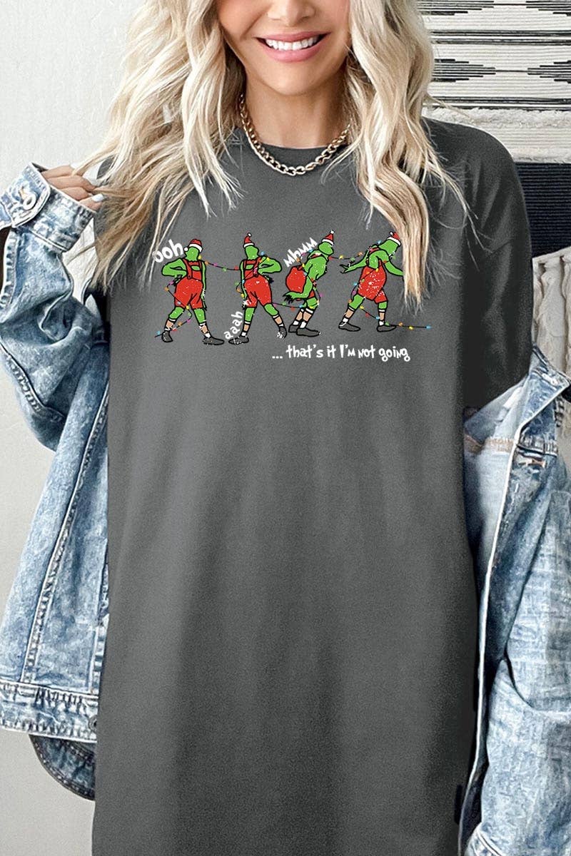 Grinch Christmas Graphic Tee