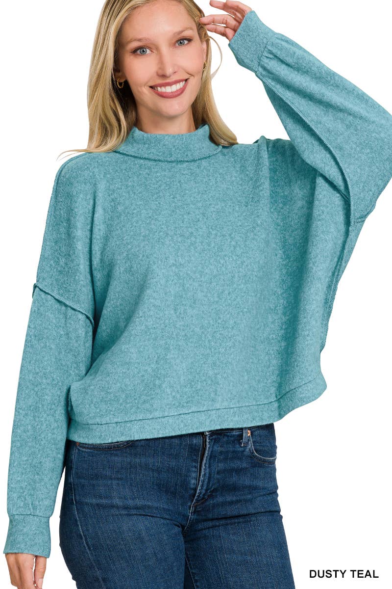 Brushed Hacci Sweater