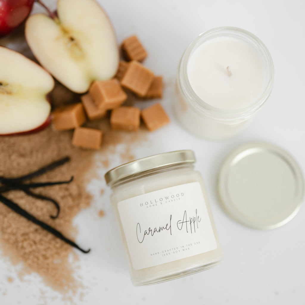 CARAMEL APPLE | FALL | 8 OZ CANDLE: 8 OUNCE