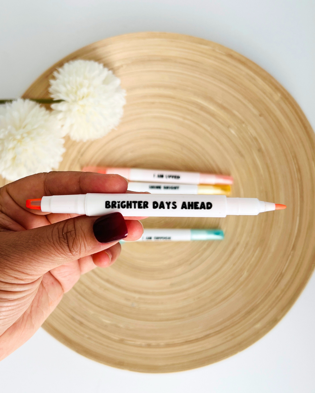 Inspirational Highlighter Pens | Motivational Affirmation